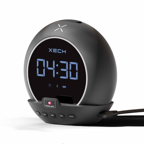 XECH  Ellipse - Digital Clock with Speaker & Phone Stand-0