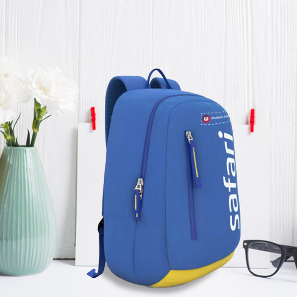 Safari Jersey Backpack (Blue) – Customized with Brand Logo-1