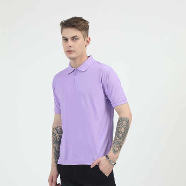 Caslay Quick Dry Polo T-Shirt (Lavender)-2