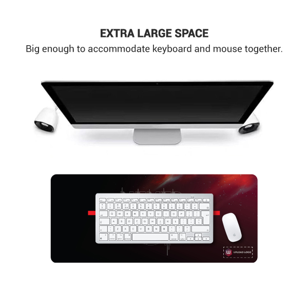 Never Give Up Keyboard Pad with Customized Logo-2