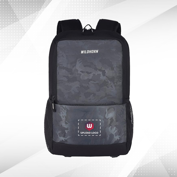 WILDHORN Bahrain Laptop Backpack (Grey & Black )-0