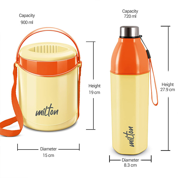 MILTON Essential Gift Set (Orange & Cream)-5