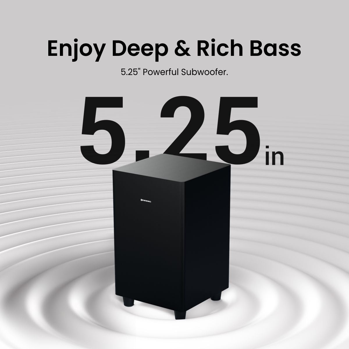 Portronics Pure Sound Pro X1 100W Bluetooth Soundbar-1