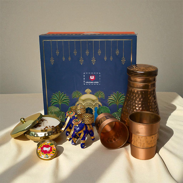 Heritage Copper & Elephant Charm Gift Set-0
