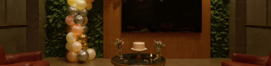 anniversary decoration services by Woofern