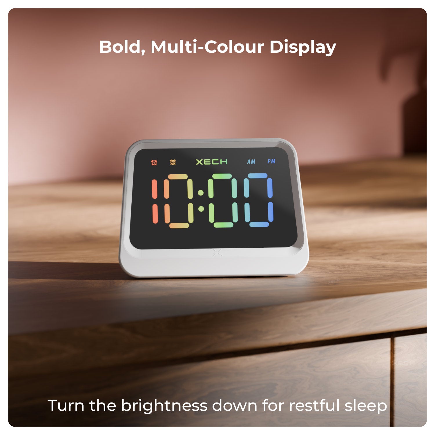 XECH Prism Lite Desktop Clock for Custom Corporate Gifts-4