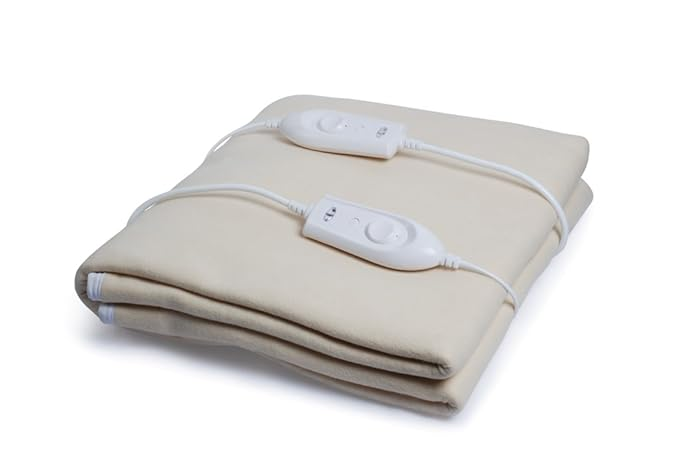 Expressions Polar Electric Bed Warmer - Electric Under Blanket - Double Bed Size (150cms x 160cms) - Skin Brown