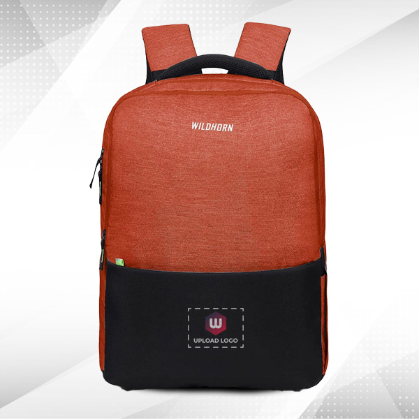 WILDHORN Munich Laptop Backpack (Orange & Black)