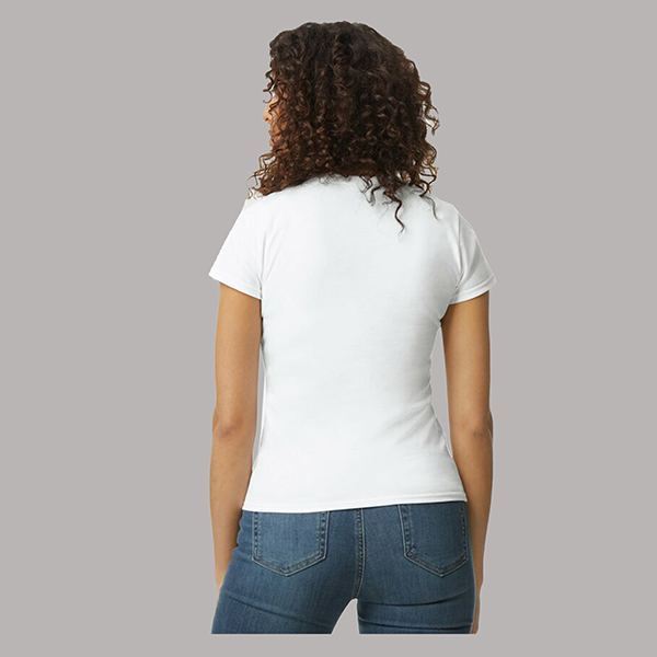 Gildan Softstyle Midweight Women's T-shirt White-1