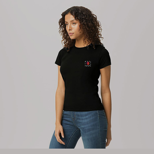 Gildan Softstyle Midweight Women's T-shirt black-1