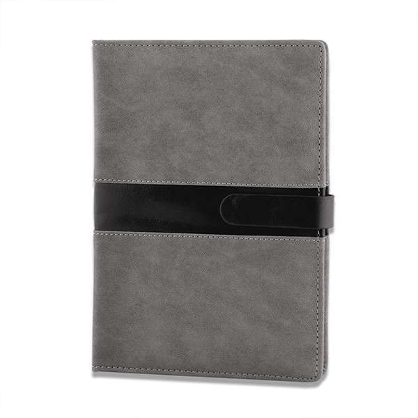 Personalized 4 In 1 Diary Employee Gift Set (Grey)-1
