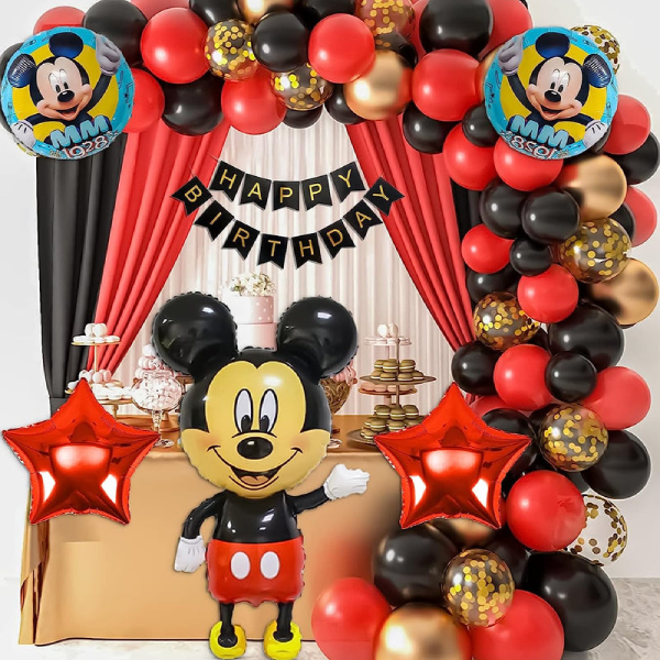 Micky Mouse Birthday Theme Decoration Kit
