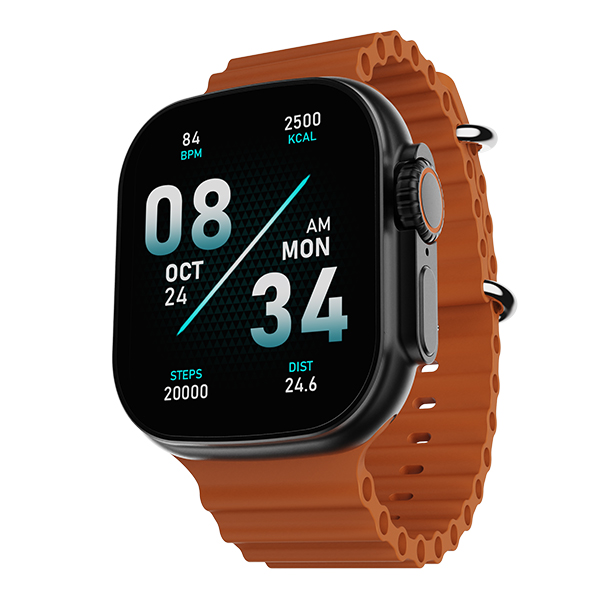 boAt Wave Glory Smartwatch with 1.96"(4.97 cm) HD Display-0