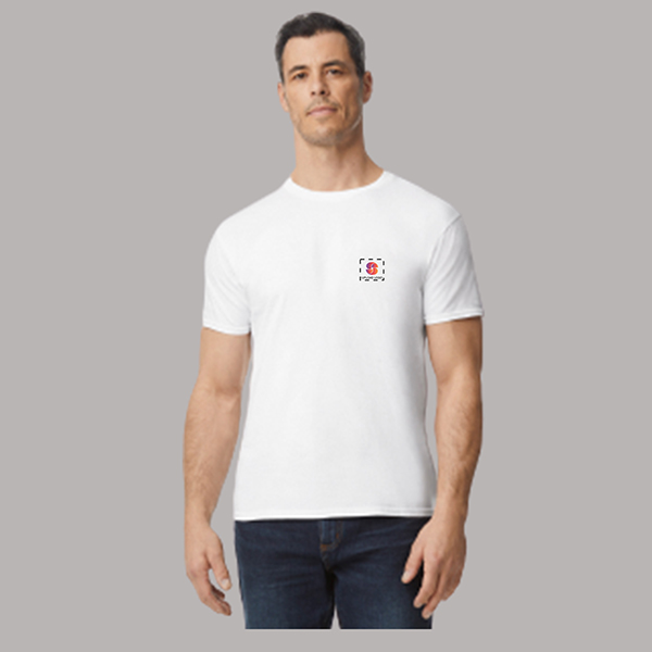 Gildan Softstyle Midweight Adult Round Neck T-Shirt White