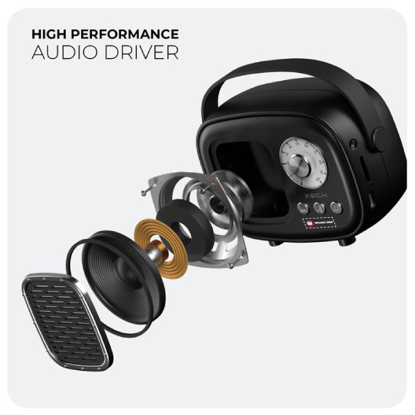 XECH RETRO JAM - Karaoke Speaker with Mic-2