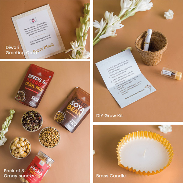 Nourish & Nibble Diwali Jute Bag-3