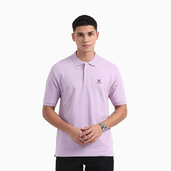 Caslay Organic Polo T-Shirt (Lavender)