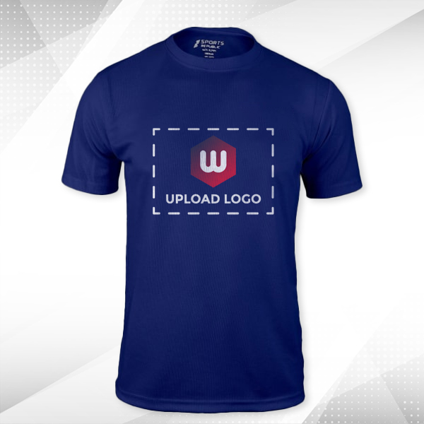 ACTI-RUNN Premium Men's Polyester T-Shirt (Royal Blue)– Custom Logo