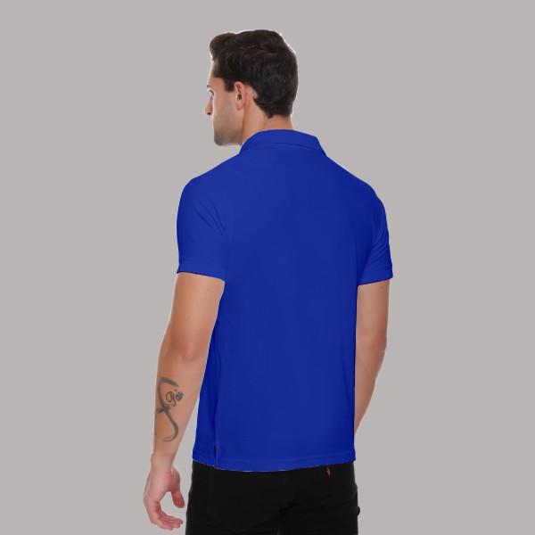 Winbarg Polo T-shirt for Men (Royal Blue)-4