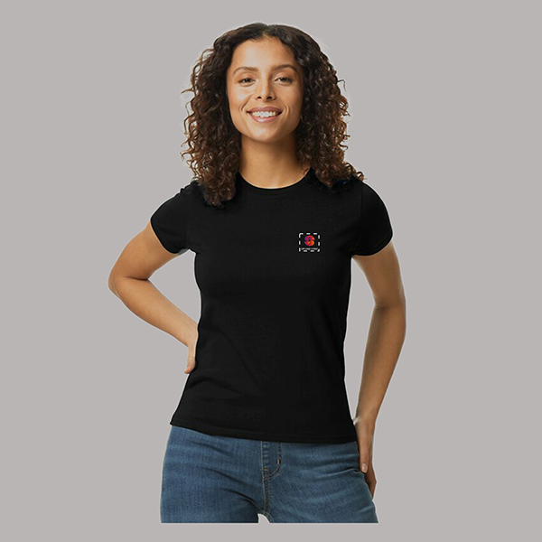 Gildan Softstyle Midweight Women's T-shirt black