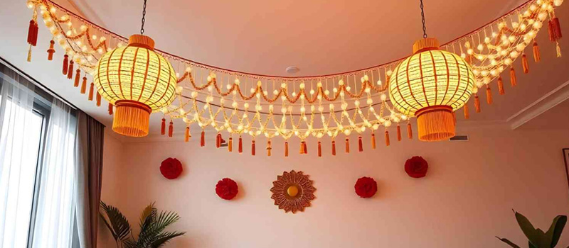 Diwali decor ideas for corporate office