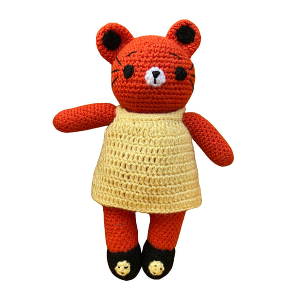 Crochet Cat Soft Toy-1