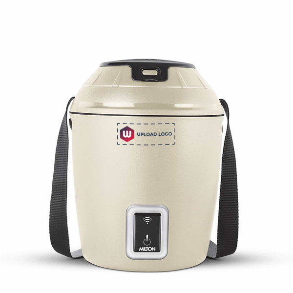 MILTON Smart Electric Tiffin -900ml (Beige)