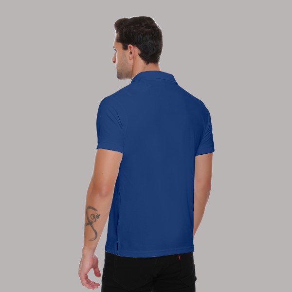 Winbarg Polo T-shirt for Men (Teal Blue)-4