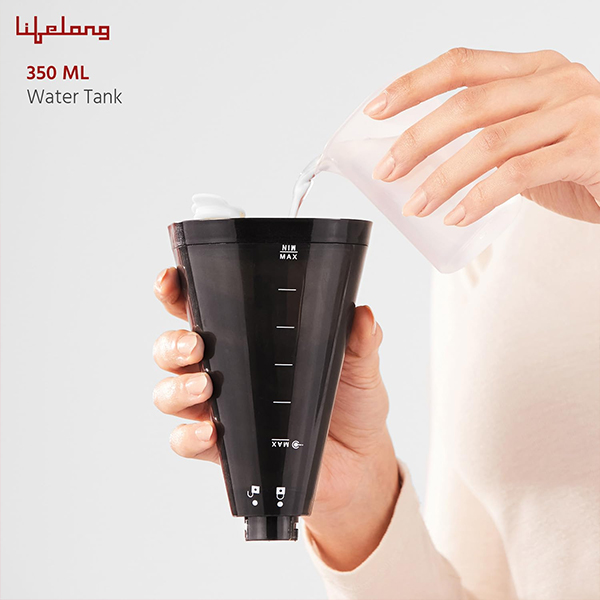 Lifelong LLGRMS902 Garment Steamer (Black)-4