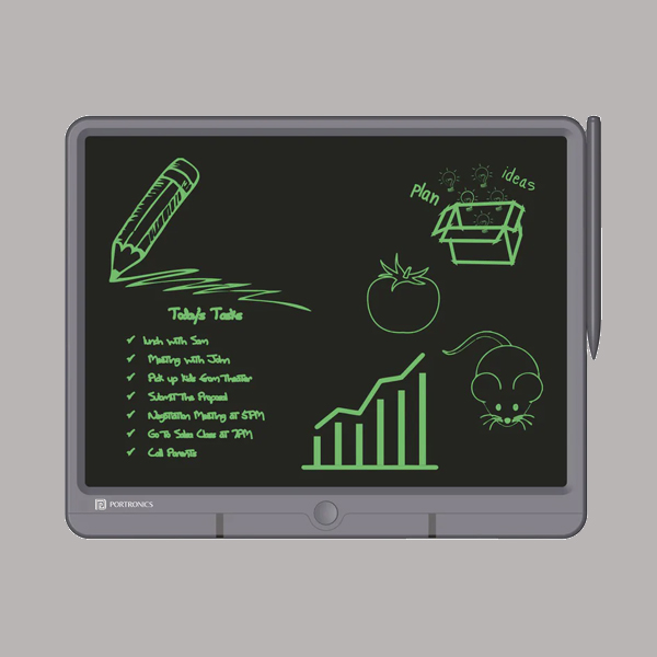 Portronics Ruffpad 15 LCD Writing Pad With Stylus