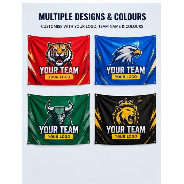 Custom Stadium Roof Flags 6 × 4 Feet-3