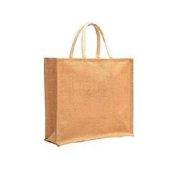 JUTELINE Jute Bags with Canvas Pocket | Size - 20*16*5 inch-2
