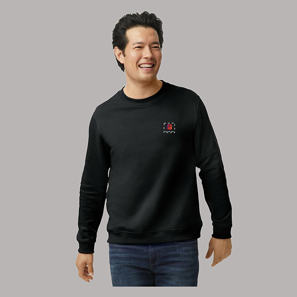 Gildan Heavy Blend Adult Crewneck Sweatshirt Black