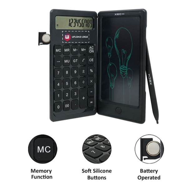 XECH   DigiFold - Calculator with Writing Pad-2