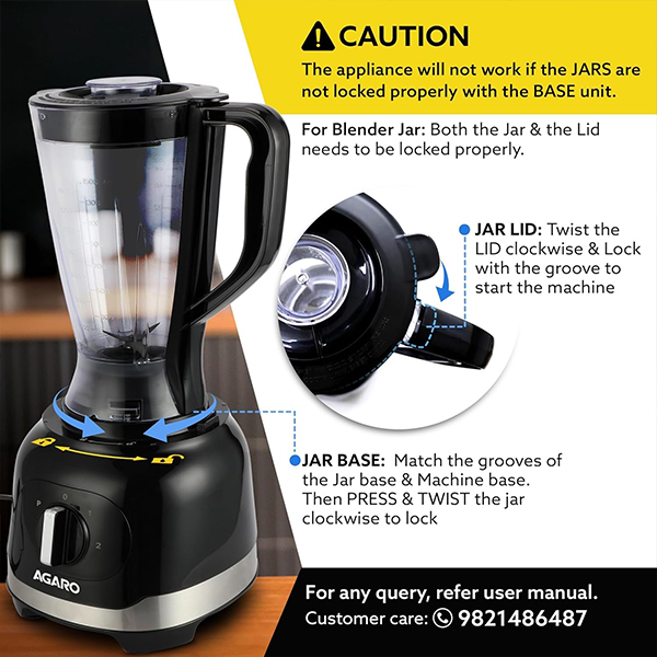 AGARO Grand Food Processor-3