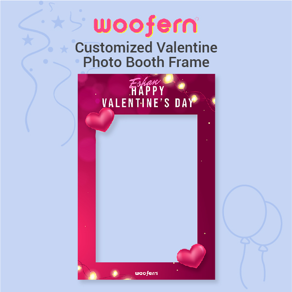 Customized Valentine’s Photo Frame