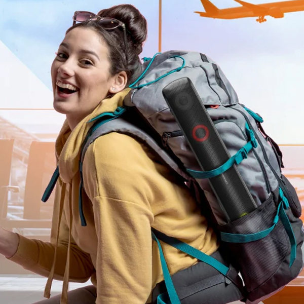 Portronics Decibel 21 10W Soundbar with LED Lights (Black)-3