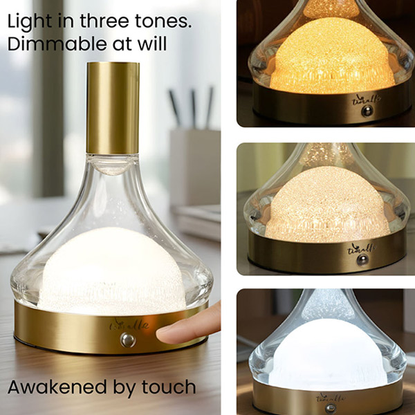 Timalfi Gold Crystal Lamp-4