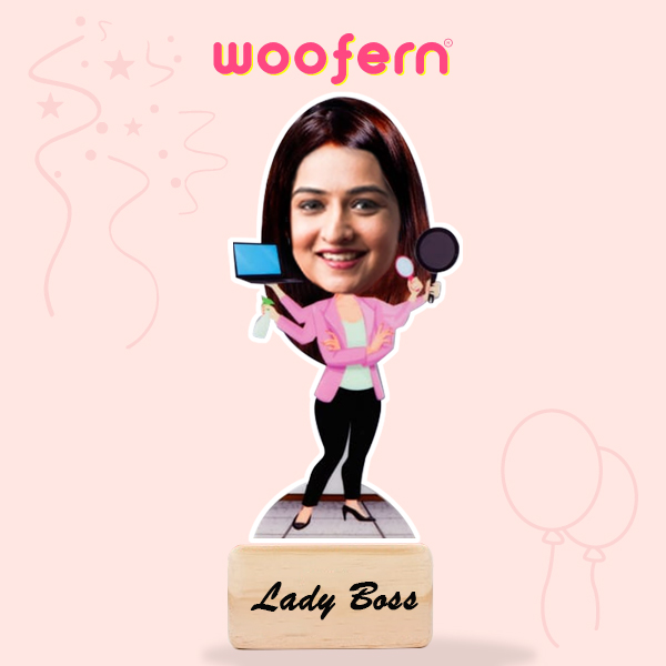 Personalized Lady Boss Caricature For Women