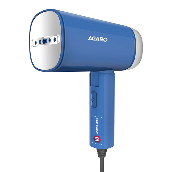 AGARO Elegant Handheld Garment Steamer, 170 ML Water Tank, Blue-0