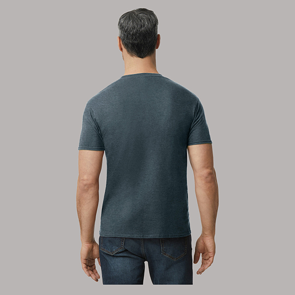 Gildan Softstyle Midweight Adult Round Neck T-Shirt Dark Heather-3