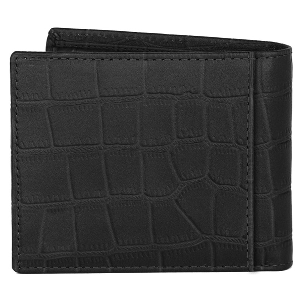 WILDHORN BATSVILLE Leather Wallet & Belt – Premium Gift for Men (Black Croco)-4