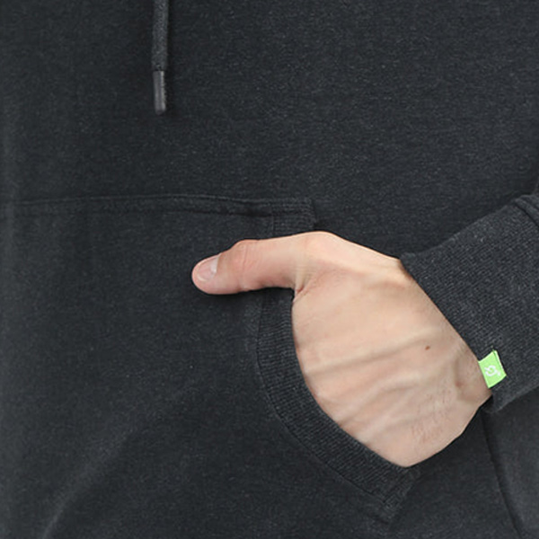 Caslay Hoodie (Charcoal Melange)-5