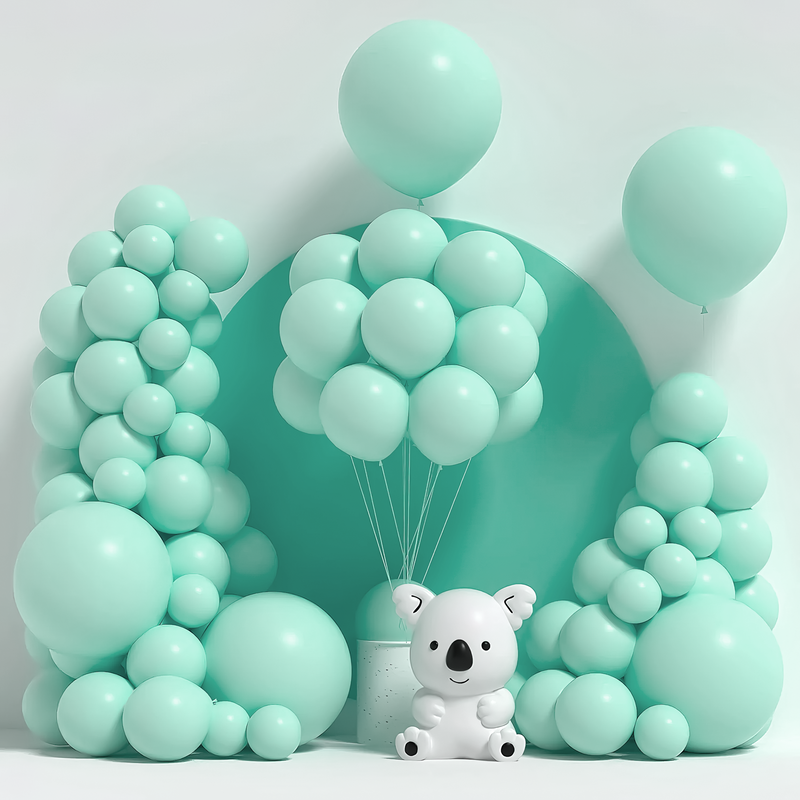 Pastel Mint Green Balloons Party Decoration-50pc