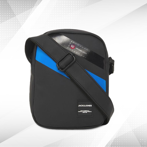 Jack & Jones Mathew Sling Bag with Custom Logo - Black-0