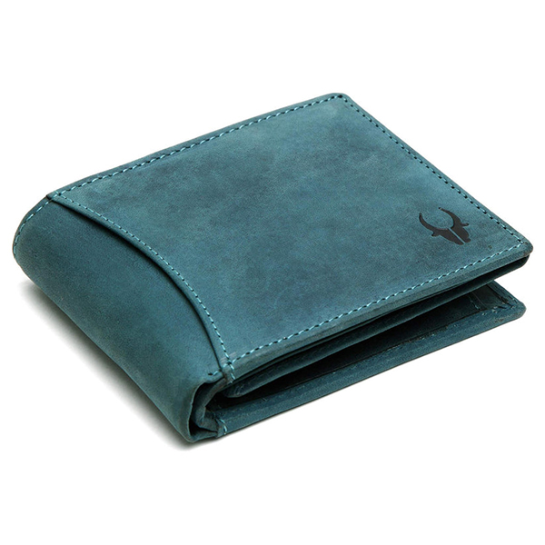 WILDHORN MACON Leather Wallet & Pen Gift Set (Blue Hunter)-1