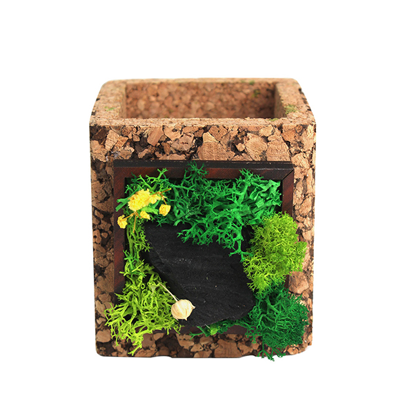 Forest Tile – Cork Pen Holder-0