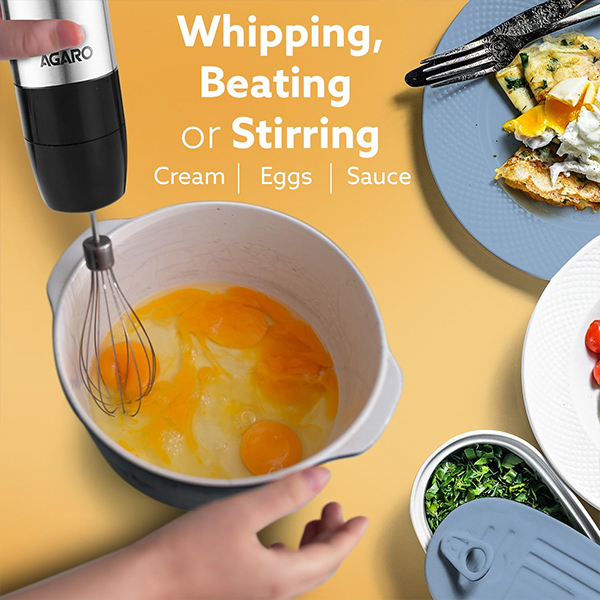 AGARO Grand Plus 6 in 1 Hand Blender 1000W-3