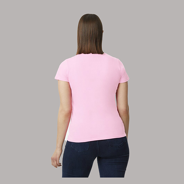 Gildan Softstyle Midweight Women's T-shirt light  Pink-2