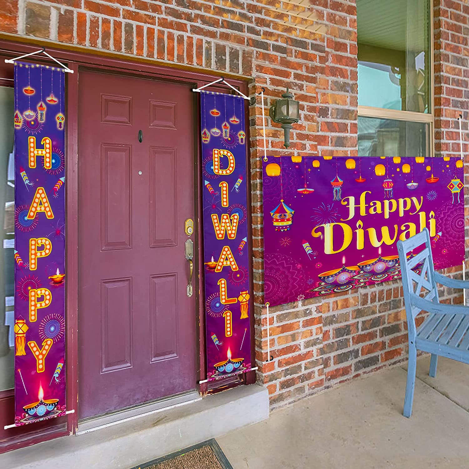 Happy Diwali Banner For Home Entry-1